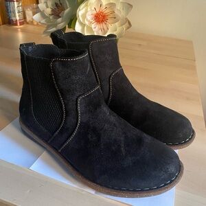 Born Black Suede Boots